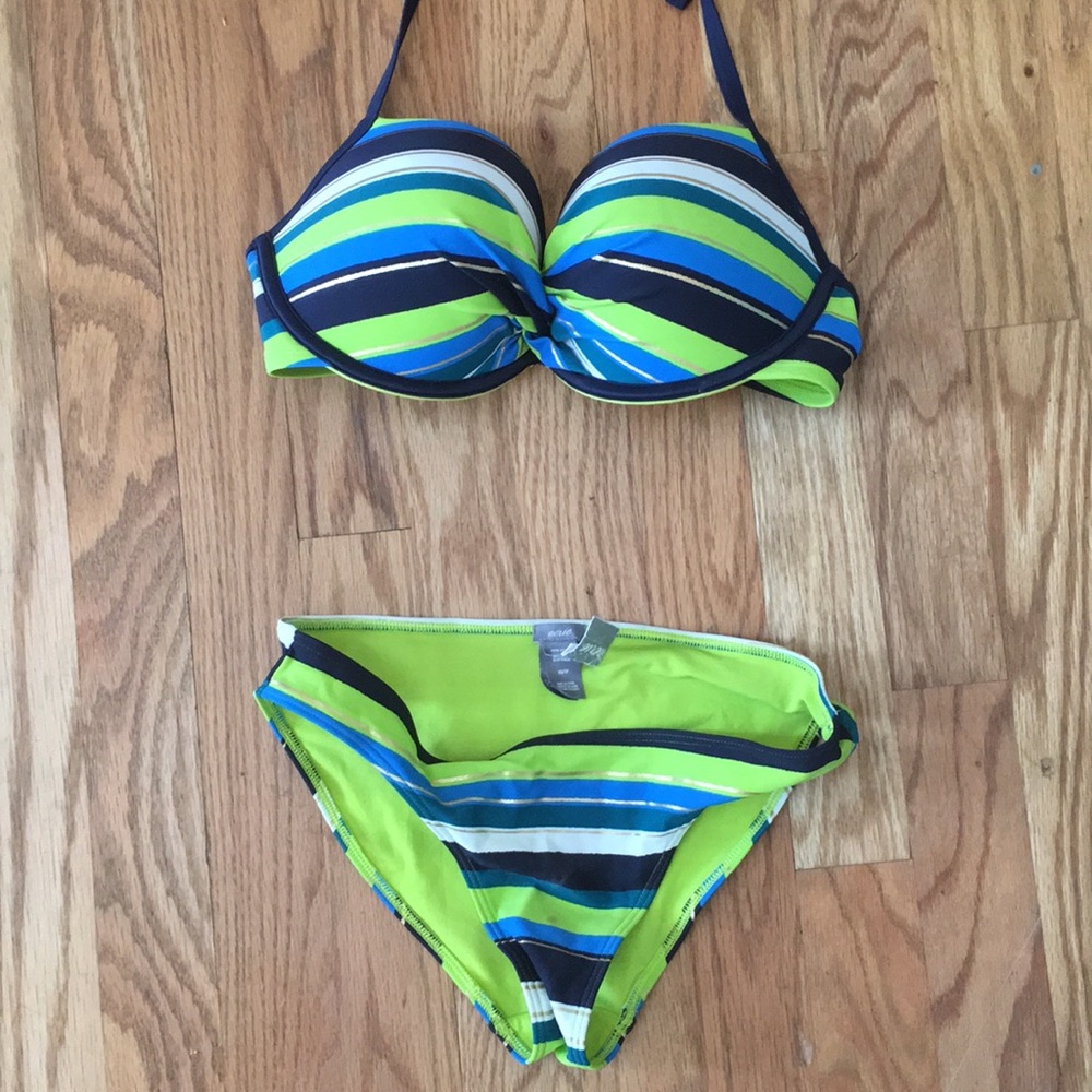 Aries bathing suite striped